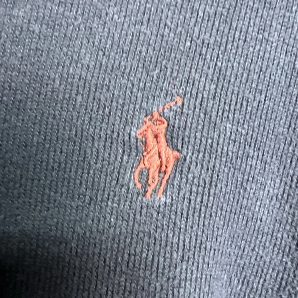 Polo Ralph Lauren Quarter Zip XXL Navy‎ Pullover Pony Logo Mens